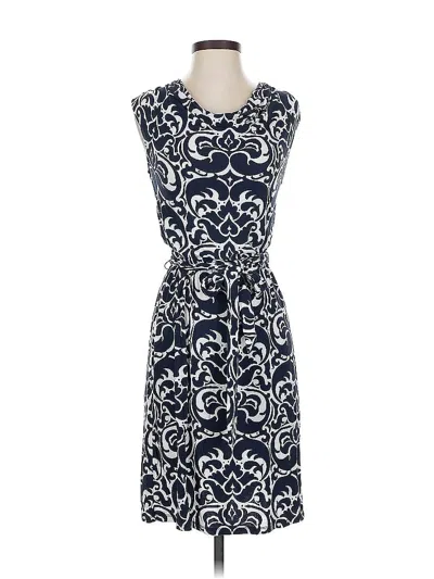 Pre-owned Inc International Concepts Casual Dress In Blue