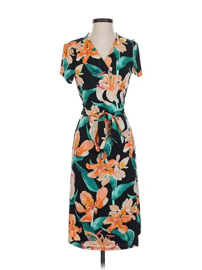 Pre-owned Inc International Concepts Casual Dress In Blue