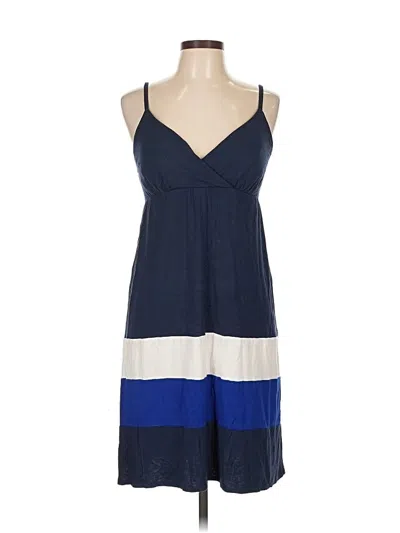 Pre-owned Inc International Concepts Casual Dress In Blue