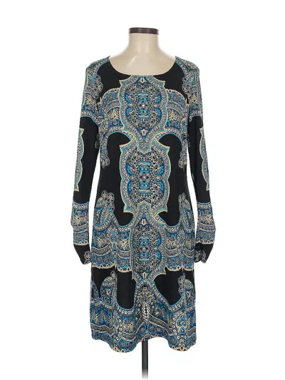 Pre-owned Inc International Concepts Casual Dress In Blue