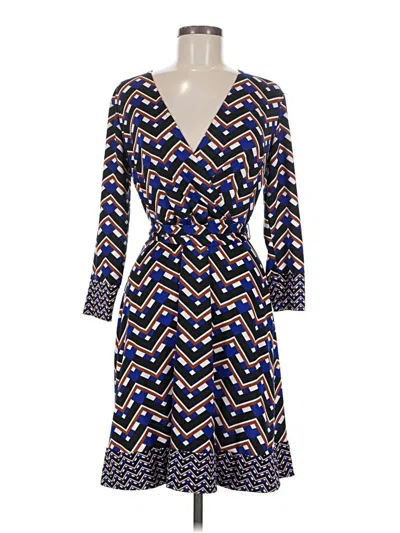Pre-owned Inc International Concepts Casual Dress In Blue