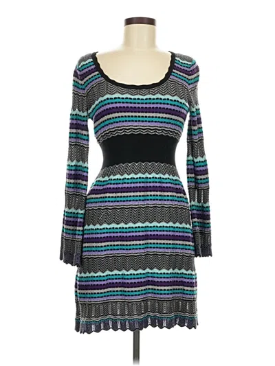 Pre-owned Inc International Concepts Casual Dress In Blue
