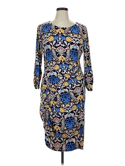 Pre-owned Inc International Concepts Casual Dress In Blue