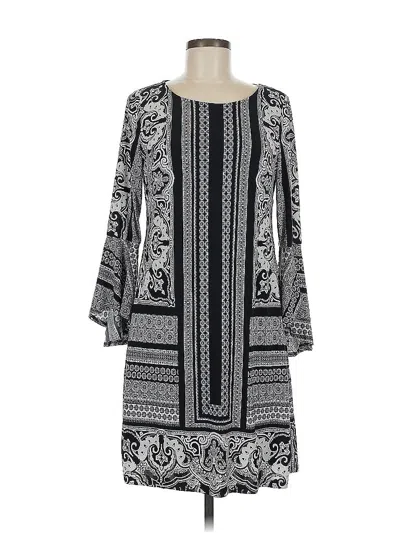 Pre-owned Inc International Concepts Casual Dress In Gray