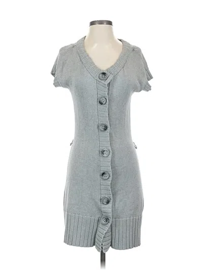 Pre-owned Inc International Concepts Casual Dress In Gray