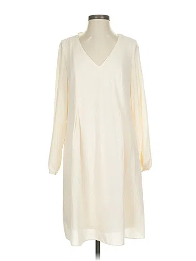 Pre-owned Inc International Concepts Casual Dress In Ivory