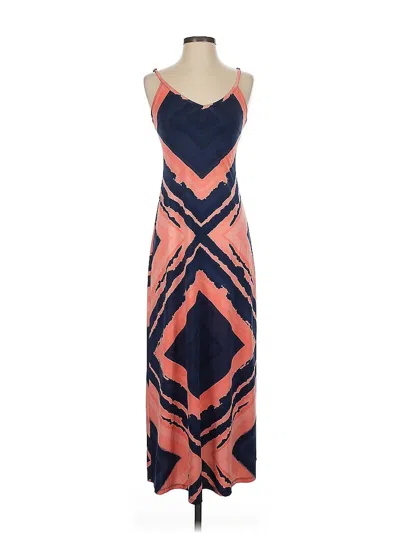 Pre-owned Inc International Concepts Casual Dress In Orange