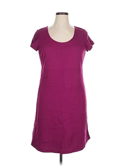Pre-owned Inc International Concepts Casual Dress In Purple