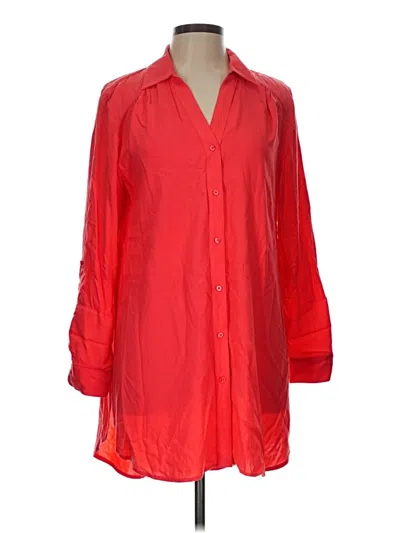 Pre-owned Inc International Concepts Casual Dress In Red
