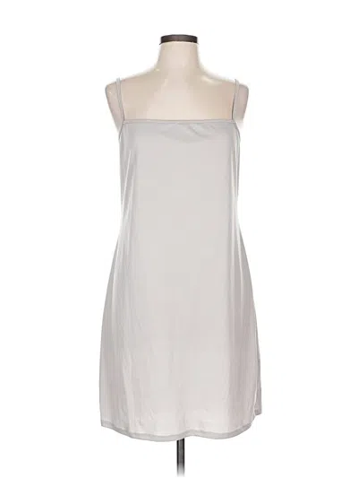 Pre-owned Inc International Concepts Casual Dress In Silver