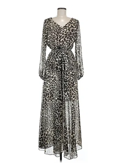 Pre-owned Inc International Concepts Casual Dress In Silver