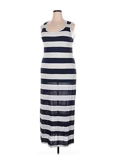 Pre-owned Inc International Concepts Casual Dress In Silver