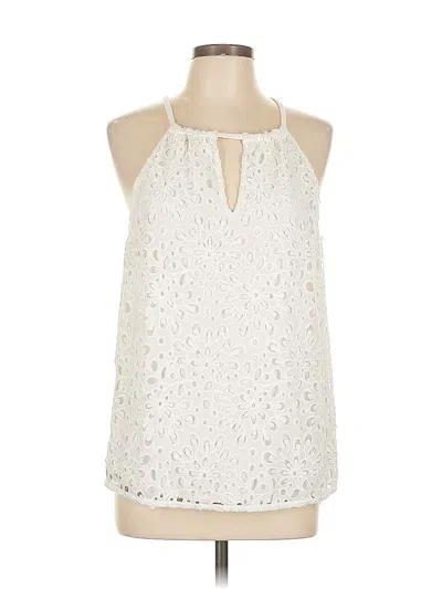 Pre-owned Inc International Concepts Casual Dress In White