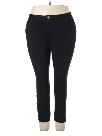 Pre-owned Inc International Concepts Casual Pants In Black