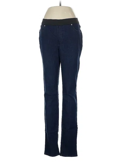 Pre-owned Inc International Concepts Casual Pants In Blue