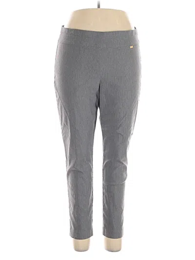 Pre-owned Inc International Concepts Casual Pants In Gray