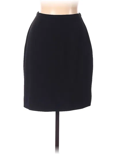 Pre-owned Inc International Concepts Casual Skirt In Black