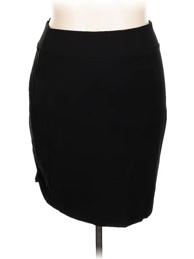 Pre-owned Inc International Concepts Casual Skirt In Black