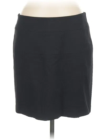Pre-owned Inc International Concepts Casual Skirt In Black