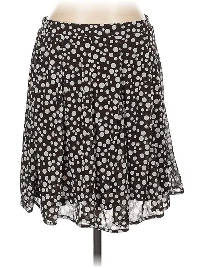 Pre-owned Inc International Concepts Casual Skirt In Black