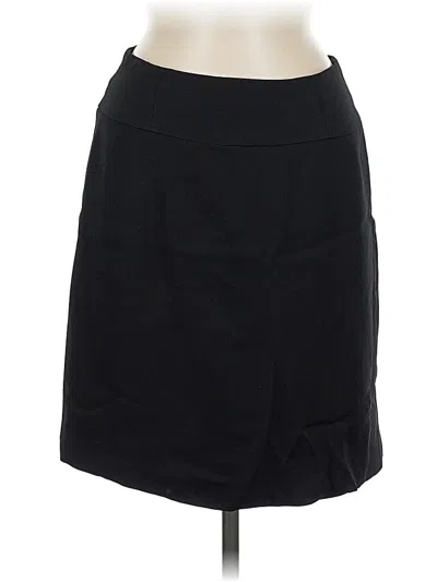 Pre-owned Inc International Concepts Casual Skirt In Black