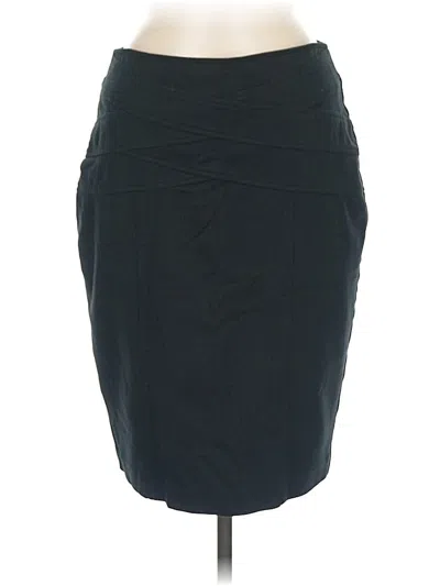 Pre-owned Inc International Concepts Casual Skirt In Black