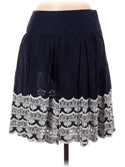 Pre-owned Inc International Concepts Casual Skirt In Blue