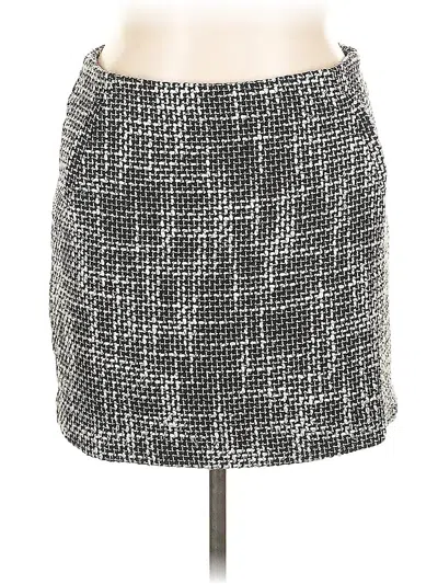 Pre-owned Inc International Concepts Casual Skirt In Gray