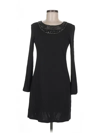 Pre-owned Inc International Concepts Cocktail Dress In Black