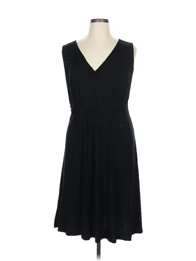 Pre-owned Inc International Concepts Cocktail Dress In Black