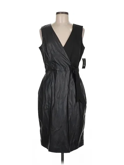 Pre-owned Inc International Concepts Cocktail Dress In Black