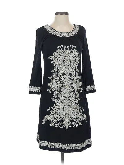Pre-owned Inc International Concepts Cocktail Dress In Black