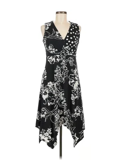 Pre-owned Inc International Concepts Cocktail Dress In Black