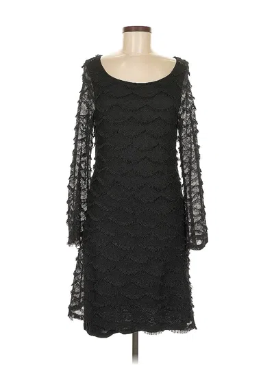Pre-owned Inc International Concepts Cocktail Dress In Black