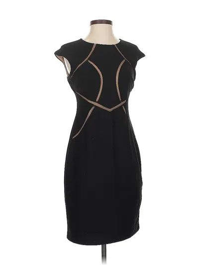 Pre-owned Inc International Concepts Cocktail Dress In Black