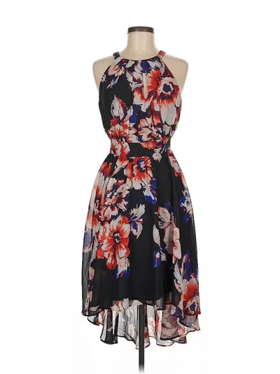 Pre-owned Inc International Concepts Cocktail Dress In Black