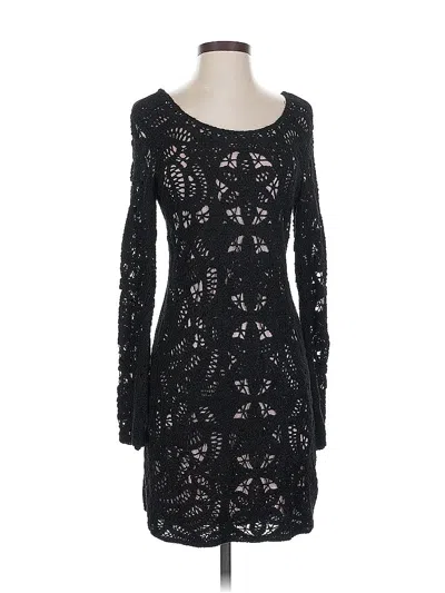 Pre-owned Inc International Concepts Cocktail Dress In Black