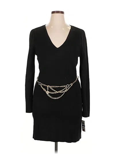 Pre-owned Inc International Concepts Cocktail Dress In Black
