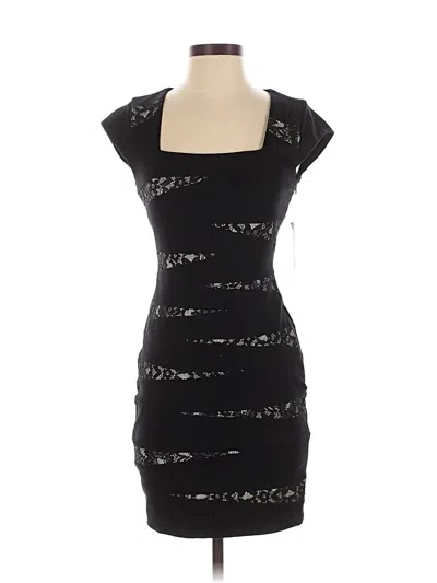 Pre-owned Inc International Concepts Cocktail Dress In Black