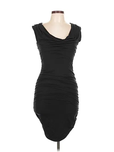 Pre-owned Inc International Concepts Cocktail Dress In Black