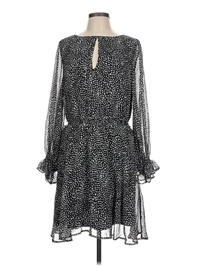 Pre-owned Inc International Concepts Cocktail Dress In Black