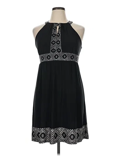 Pre-owned Inc International Concepts Cocktail Dress In Black