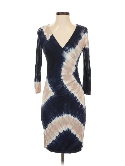 Pre-owned Inc International Concepts Cocktail Dress In Blue