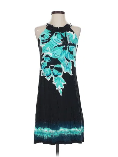 Pre-owned Inc International Concepts Cocktail Dress In Blue