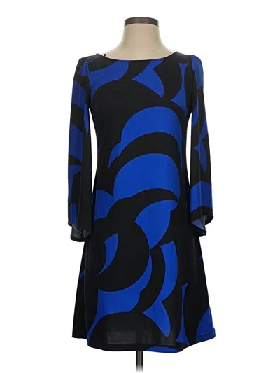 Pre-owned Inc International Concepts Cocktail Dress In Blue