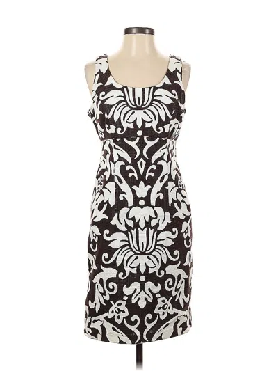 Pre-owned Inc International Concepts Cocktail Dress In Brown