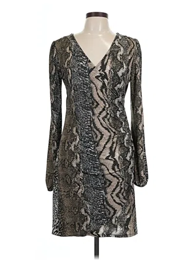 Pre-owned Inc International Concepts Cocktail Dress In Gray