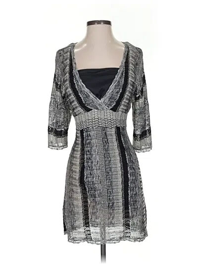 Pre-owned Inc International Concepts Cocktail Dress In Gray