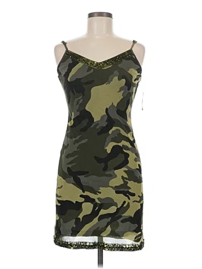 Pre-owned Inc International Concepts Cocktail Dress In Green