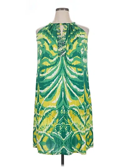 Pre-owned Inc International Concepts Cocktail Dress In Green